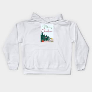 Meowy Christmas Kids Hoodie